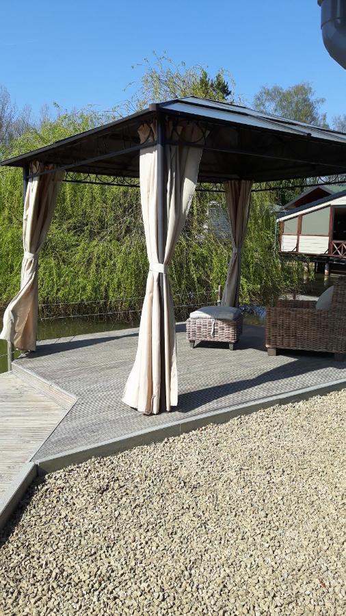 גיל Prachtige Chalet Wabi Sabi Aan Het Water! מראה חיצוני תמונה